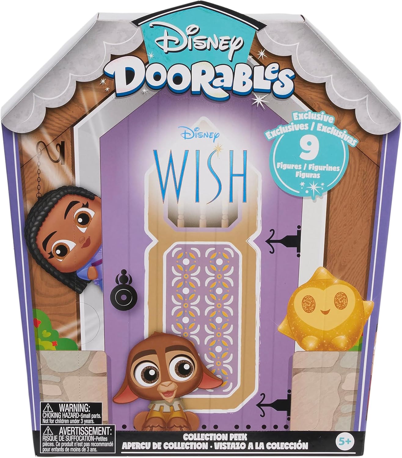 Disney Doorables Just Play – Juego de figuras coleccionables de bolsa ciega, juguetes para niños a partir de 5 años