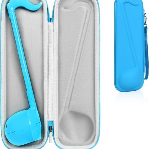 Funda rígida de transporte compatible con instrumento musical electrónico japonés Otamatone, sintetizador portátil diseñado para Otamatone bolsa de Funda rígida de transporte compatible con instrumento musical electrónico japonés Otamatone, sintetizador portátil diseñado para Otamatone bolsa de
