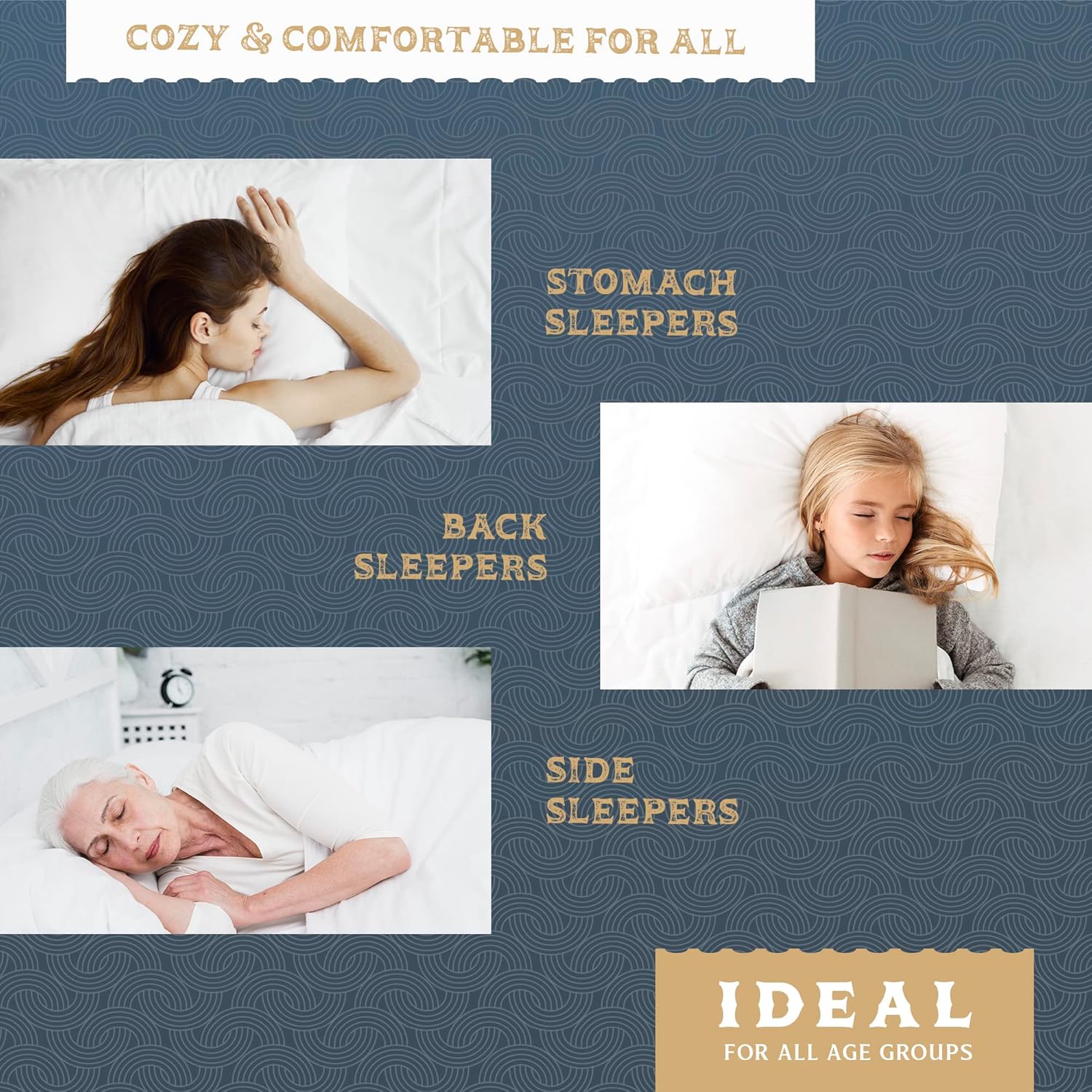 Hotel Collection – Almohadas de cama para dormir, tamaño King, juego de 2 unidades, extra suaves, refrescantes, almohada de algodón con refuerzo