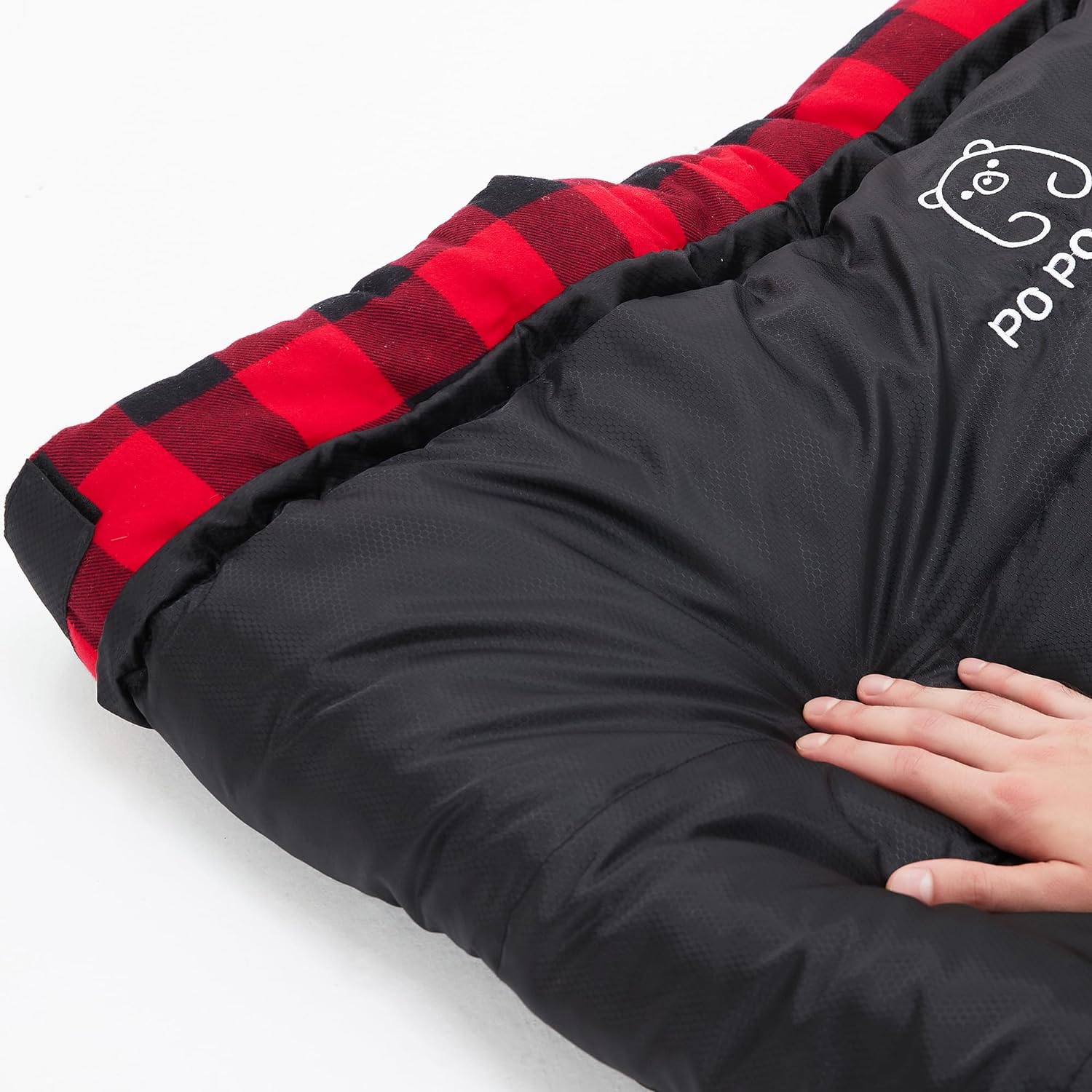 Saco de dormir Zero Degree para adultos, 100% franela de algodón, alto y grande