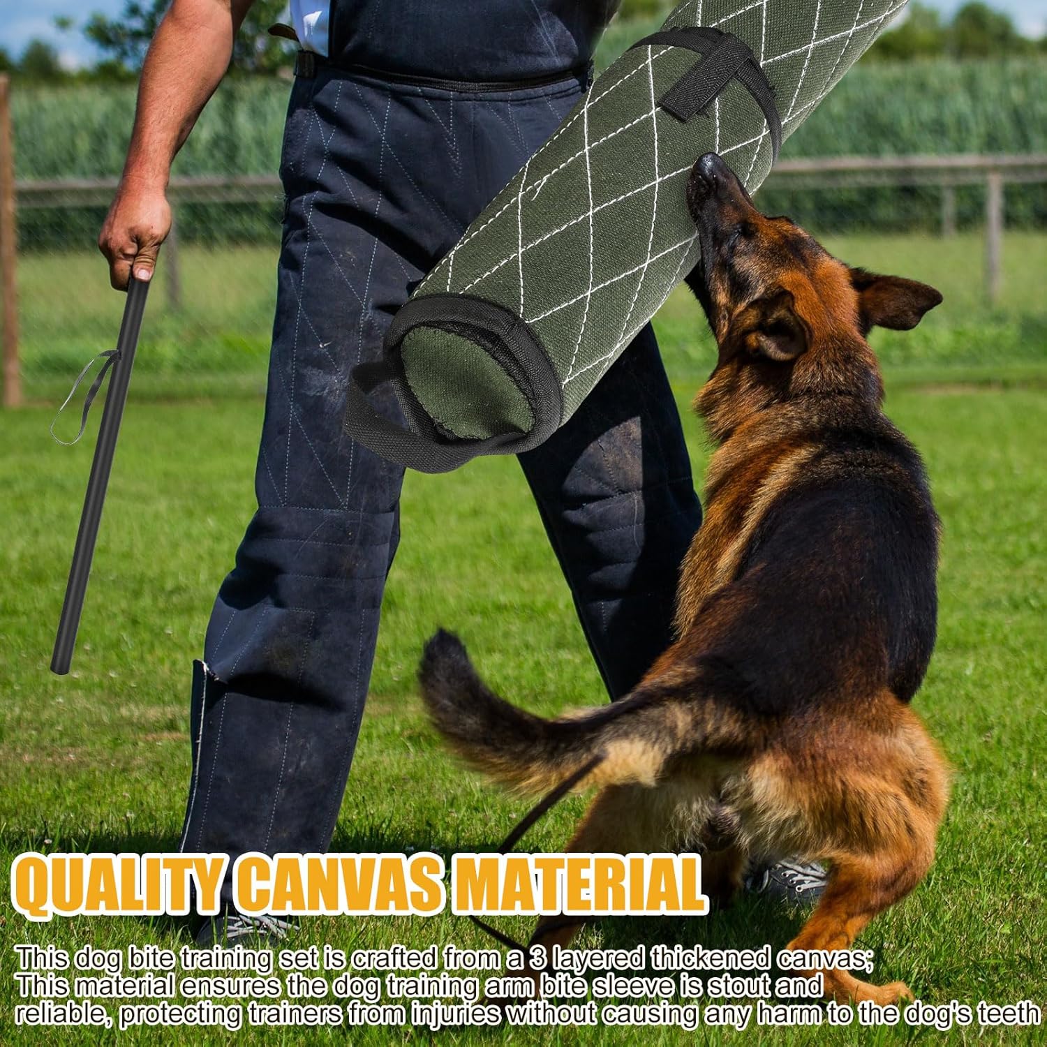 Abbylike Juego de entrenamiento para perros con manga, almohada de juguete para razas pequeñas, jugar, entrenamiento, uso en interiores