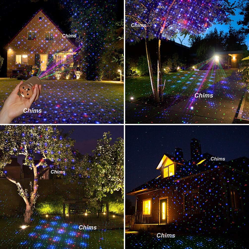 Mini luces de fiesta, Chims RGB cielo estrellado con luz de puesta de sol, espectáculo de luces de DJ, fiesta de DJ, luz de discoteca en casa, luz