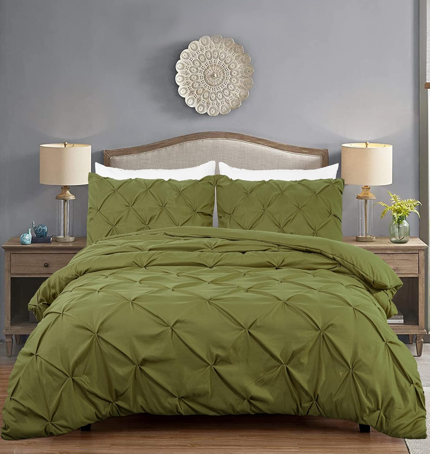 Chezmoi Collection Berlin – Juego de ropa de cama (3 piezas)