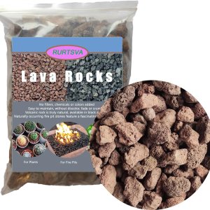 Roca de lava mediana de 5 libras, piedras volcánicas naturales de 1 a 2 pulgadas, uso en chimeneas, hogueras o cuencos para incendios de gas natural Roca de lava mediana de 5 libras, piedras volcánicas naturales de 1 a 2 pulgadas, uso en chimeneas, hogueras o cuencos para incendios de gas natural