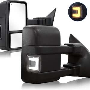 Switchback – Espejo de remolque compatible con 1999-2016 F250 F350 F450 F550 Super Duty Truck Pickup espejos laterales de remolque de vidrio Switchback – Espejo de remolque compatible con 1999-2016 F250 F350 F450 F550 Super Duty Truck Pickup espejos laterales de remolque de vidrio