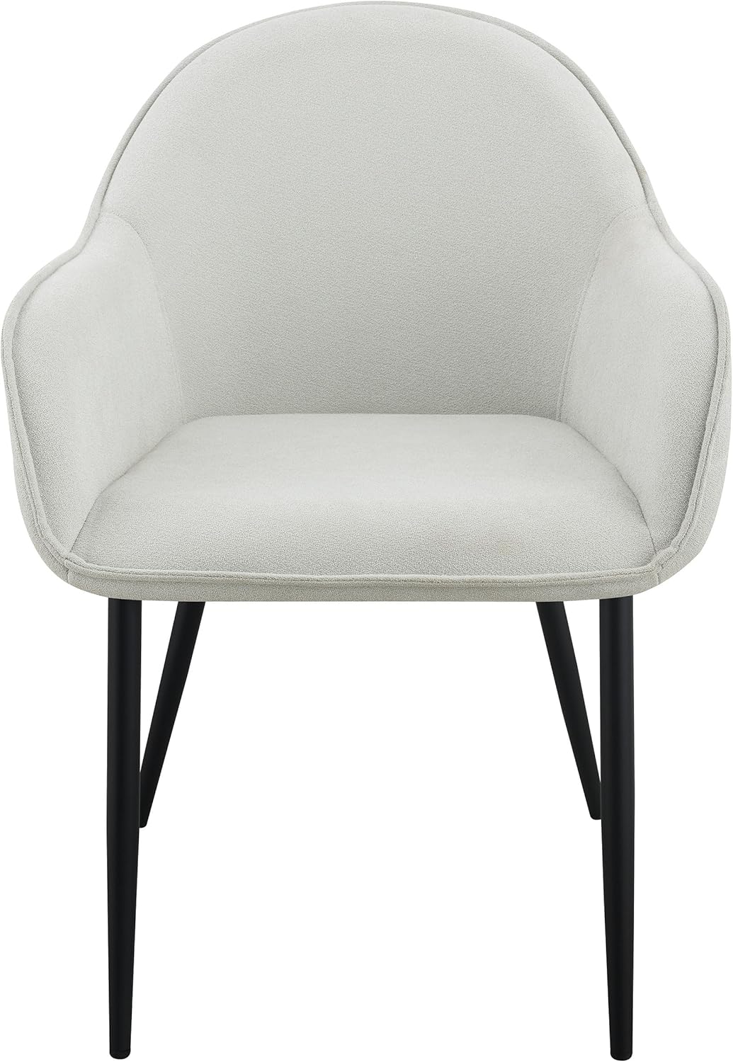 Coaster Home Furnishings Emma – Silla tapizada para comedor, color gris niebla