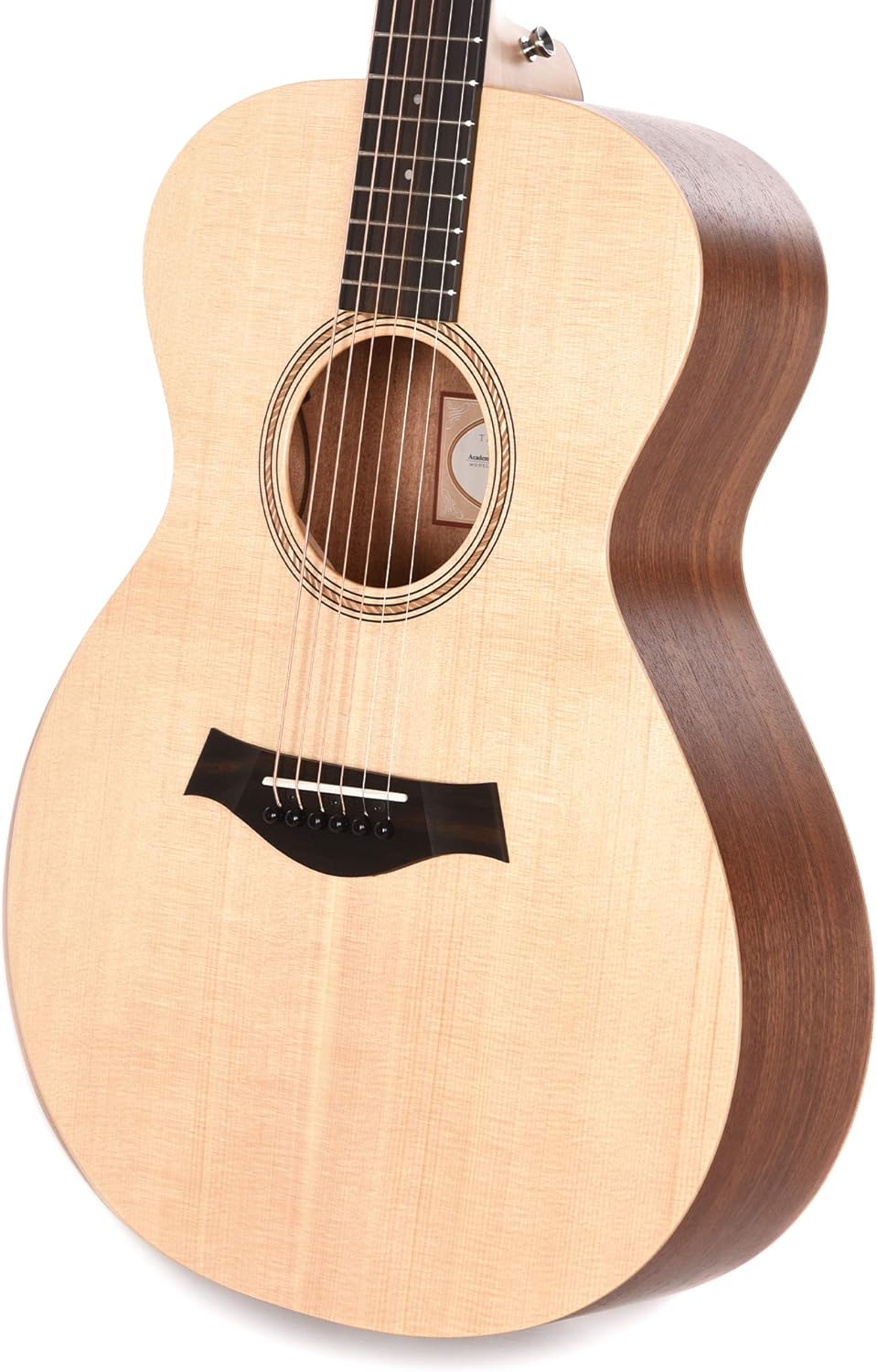 Taylor Academy 12e Grand Concert Sitka SpruceSapele con cuello de arce y bolsa de concierto