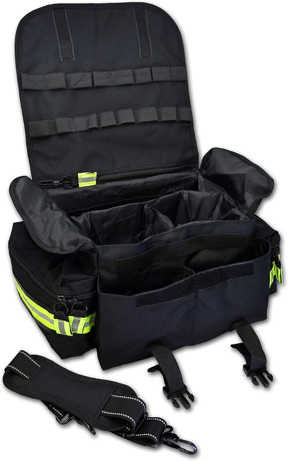 Lightning X – Bolsa de salto EMT Medic First Responder Trauma EMS con divisores  Stealth Black