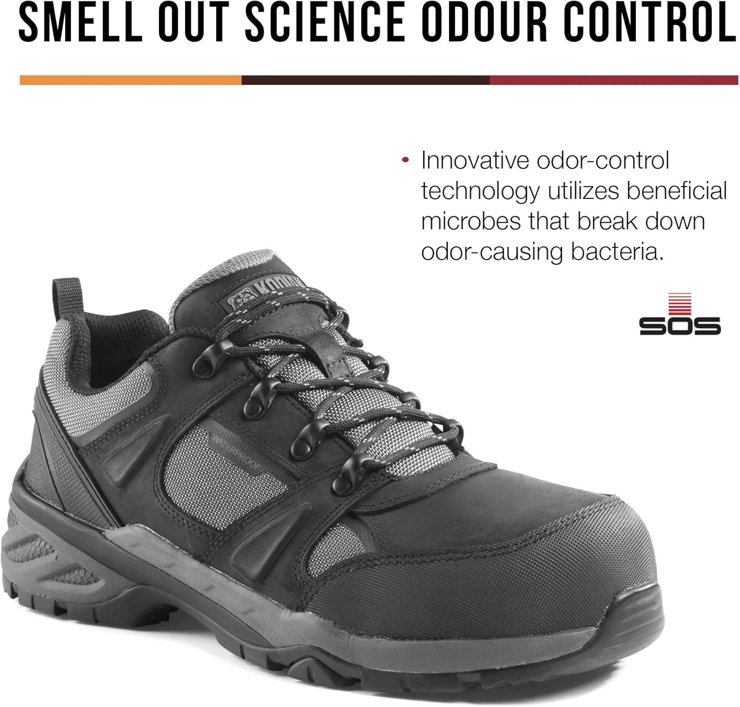 Kodiak Rapid Compuesto Toe Botas de trabajo impermeables para hombre