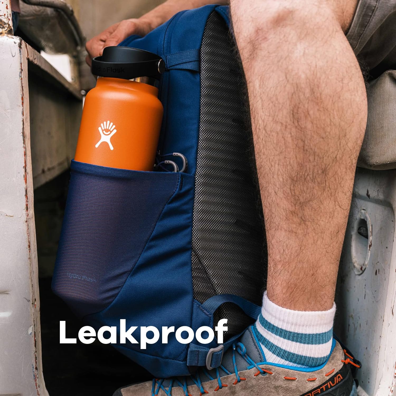 Hydro Flask – Botella de boca ancha con tapa Flex