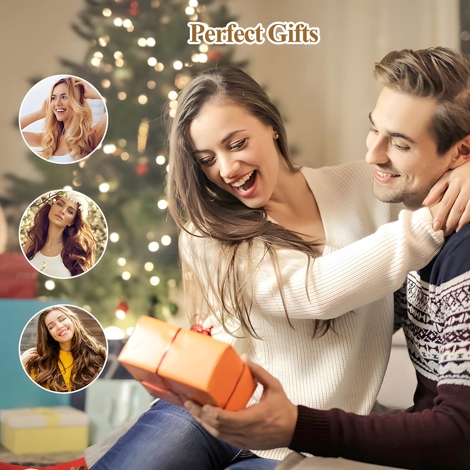 Heatless Aimin Hair – Rodillos para dormir, rizos sin calor para cabello largo, juego de rizadores sin calor durante la noche, herramienta de
