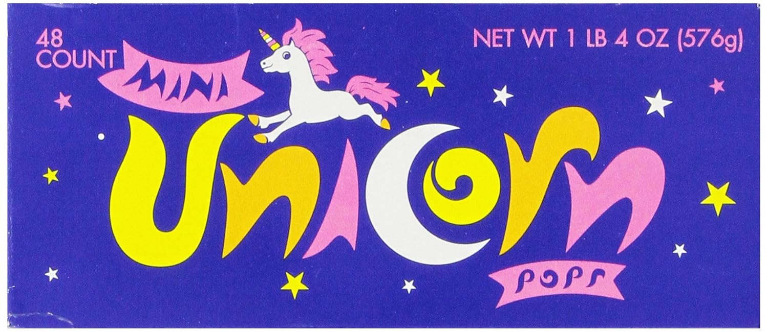 Paleta Adams & Brooks Unicorn (paquete de 48 unidades)