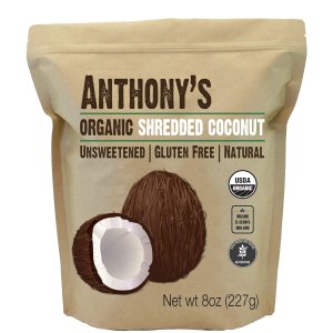 Anthony’s Coco rallado orgánico, 8 onzas, sin azúcar, sin gluten, sin OMG, vegano, apto para Keto Anthony’s Coco rallado orgánico, 8 onzas, sin azúcar, sin gluten, sin OMG, vegano, apto para Keto
