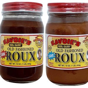 SAVOIE’S Old Fashioned Dark Roux and Light Roux Paquete de 2 (16 onzas cada uno) SAVOIE’S Old Fashioned Dark Roux and Light Roux Paquete de 2 (16 onzas cada uno)