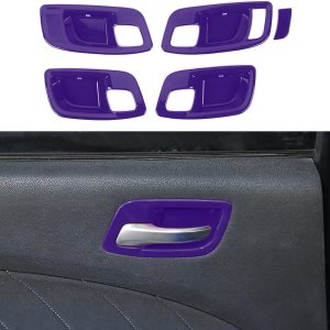 JWWY Cubierta para manija interior del cuenco de la puerta, ajuste para Dodge Charger 2011-2024+, accesorios interiores, Chrysler 300, 5 unidades, JWWY Cubierta para manija interior del cuenco de la puerta, ajuste para Dodge Charger 2011-2024+, accesorios interiores, Chrysler 300, 5 unidades,