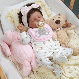 BABESIDE Muñecas realistas de bebé recién nacido, muñecas de bebé recién nacidas realistas de 17 pulgadas, muñecas de bebé de la vida real con ropa BABESIDE Muñecas realistas de bebé recién nacido, muñecas de bebé recién nacidas realistas de 17 pulgadas, muñecas de bebé de la vida real con ropa