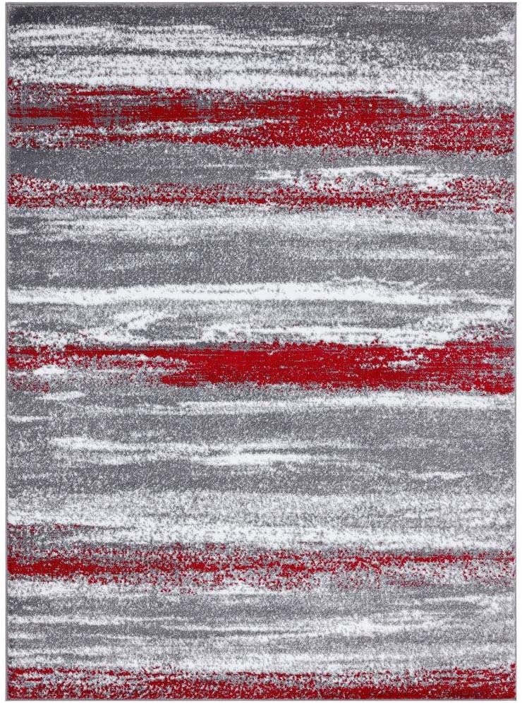 Luxe Weavers Lagos Collection 7501 – Alfombra abstracta.