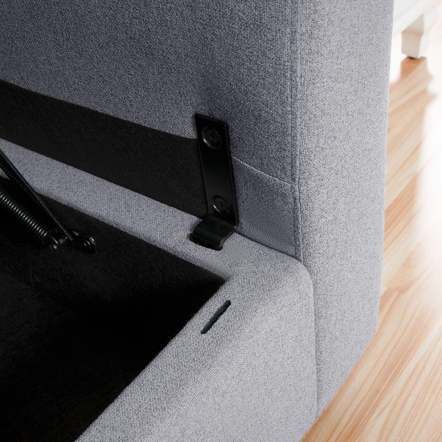 Naomi Home Sofá modular módulo medio con almacenamiento Accent silla sin brazos para sofá modular, sofá modular personalizable, sofá seccional