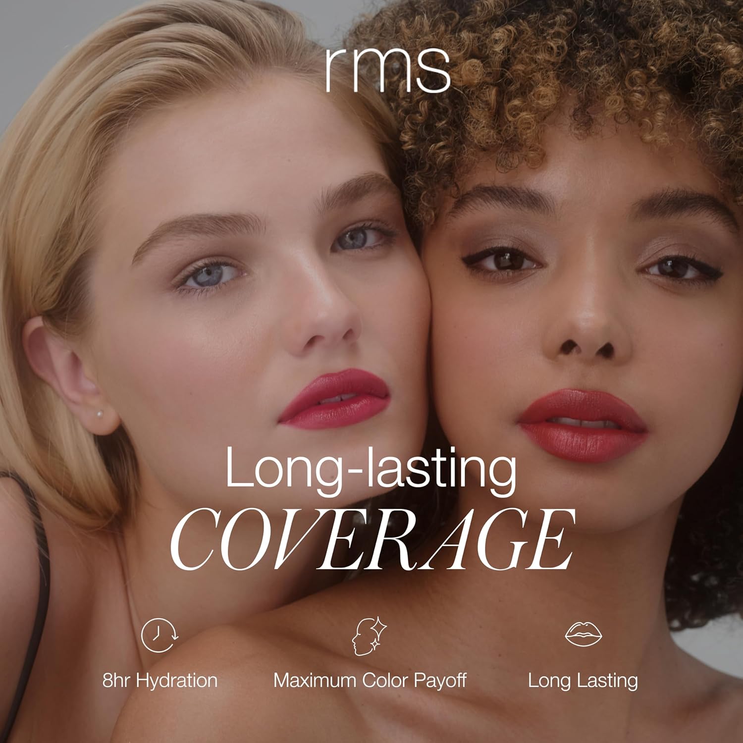 RMS Beauty Legendary Serum Lipstick – Color de labios con acabado satinado, suero híbrido de tinte labial, lápiz labial de larga duración para