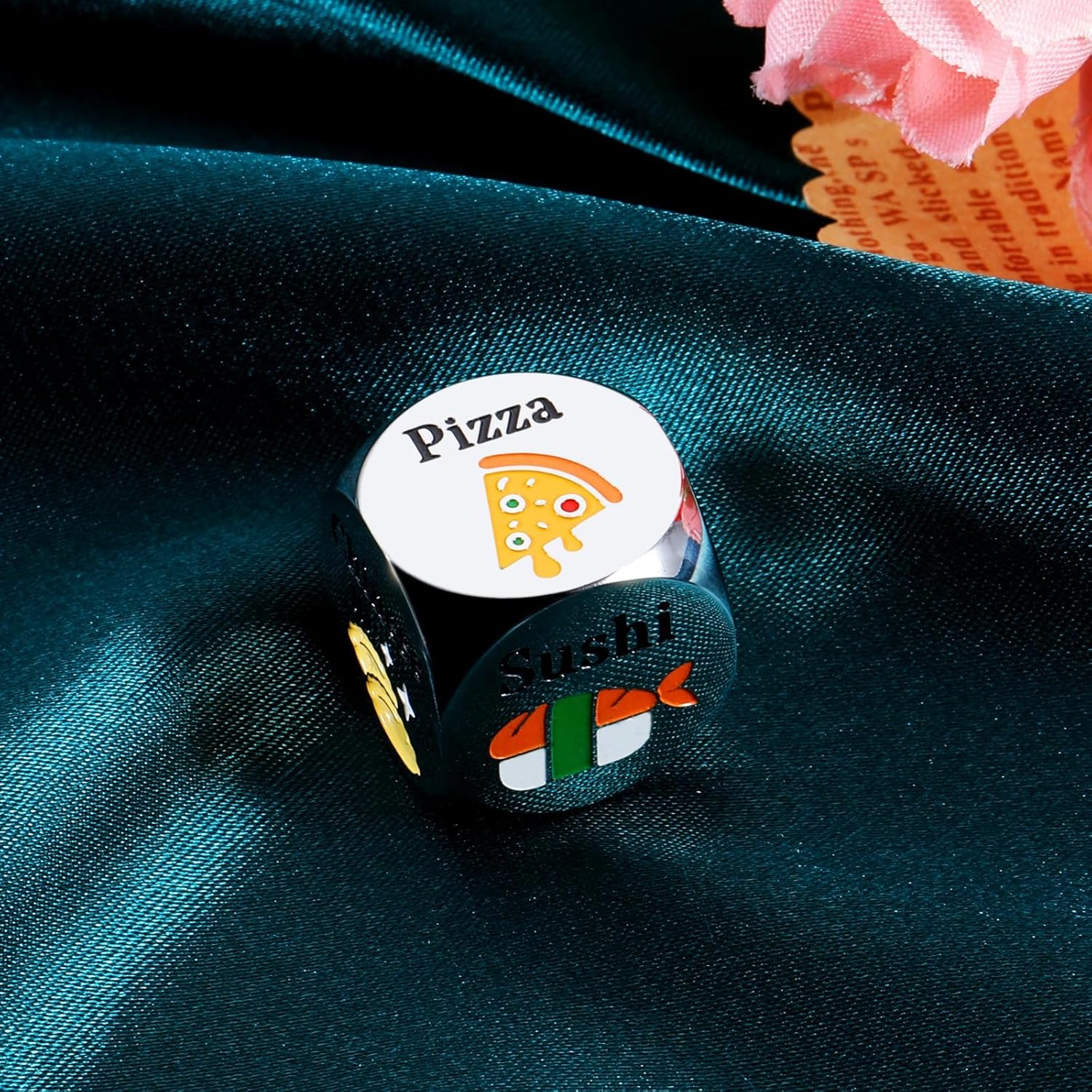 Regalos para parejas para novia, novio, citas, decisión de comida, regalos para decidir, un año 11 Año aniversario de plata para marido, esposa, San