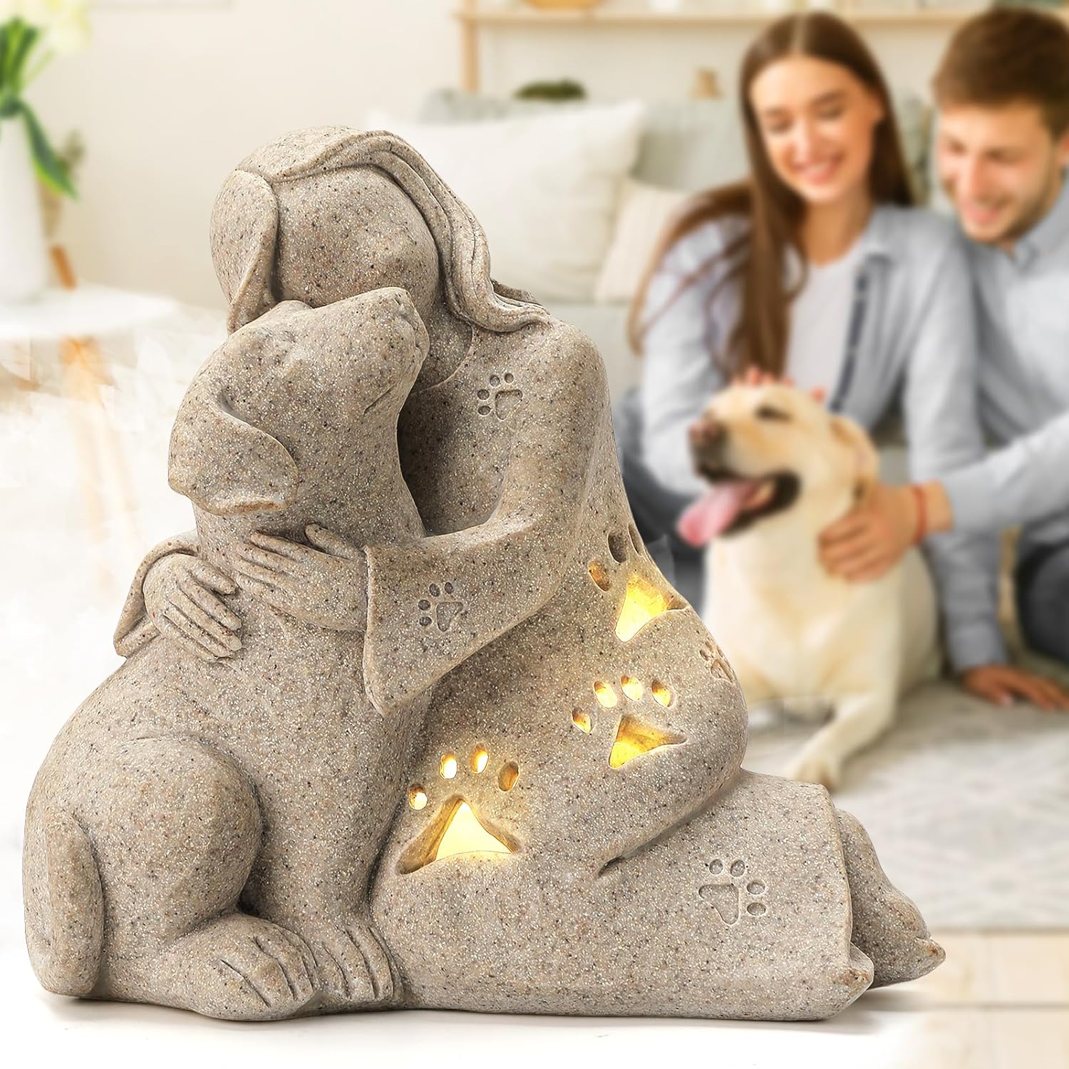 INLOMEM Regalos conmemorativos para perros por pérdida de perro, regalos conmemorativos para mascotas para perros, regalo de pérdida de condolencias