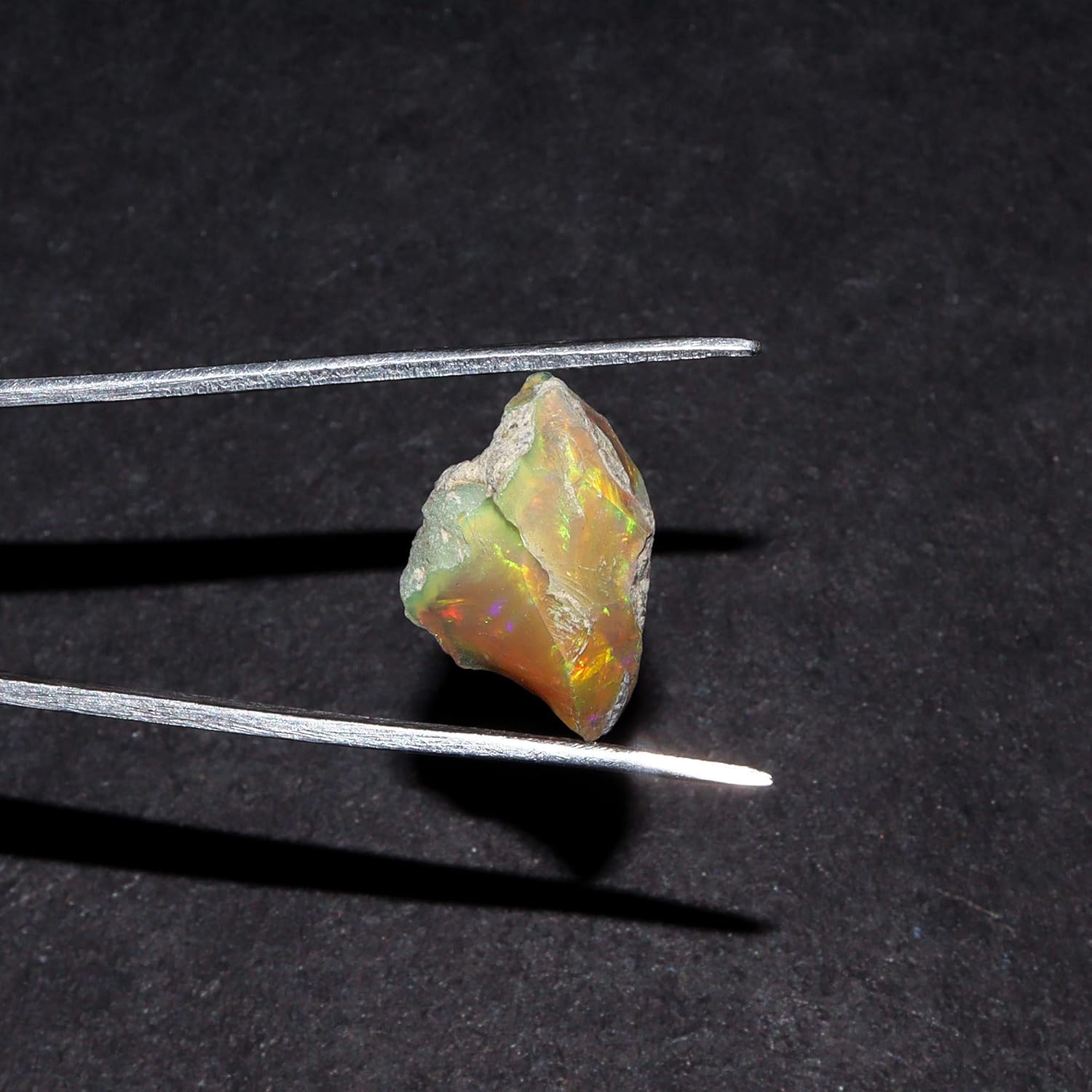 5pcs Raw Ethiopian Black Opal Gemstone Rough Opal Stone Chakra Healing Crystals DIY Jewelry Making Wire Wrapping Loose Supplies Wholesale October