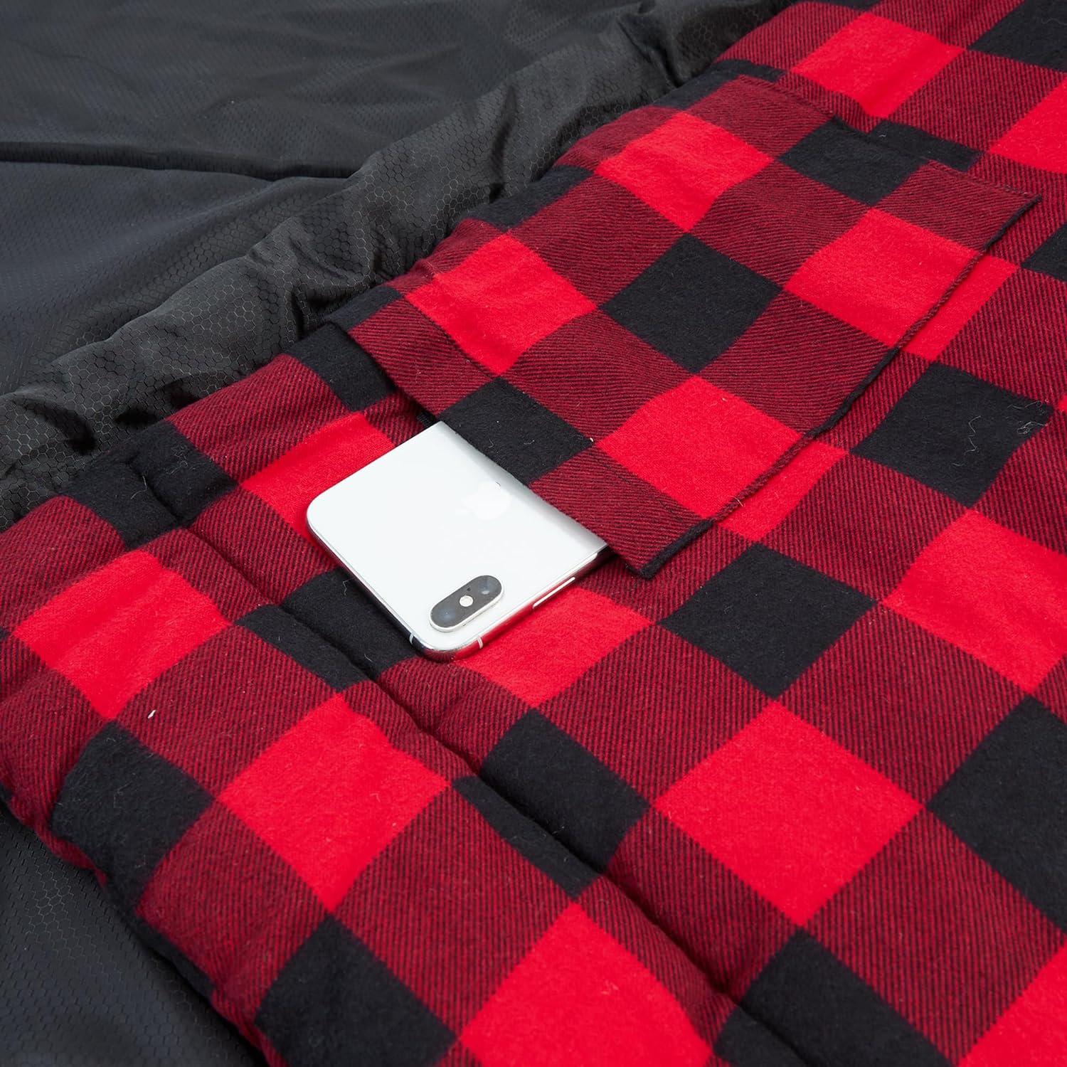 Saco de dormir Zero Degree para adultos, 100% franela de algodón, alto y grande