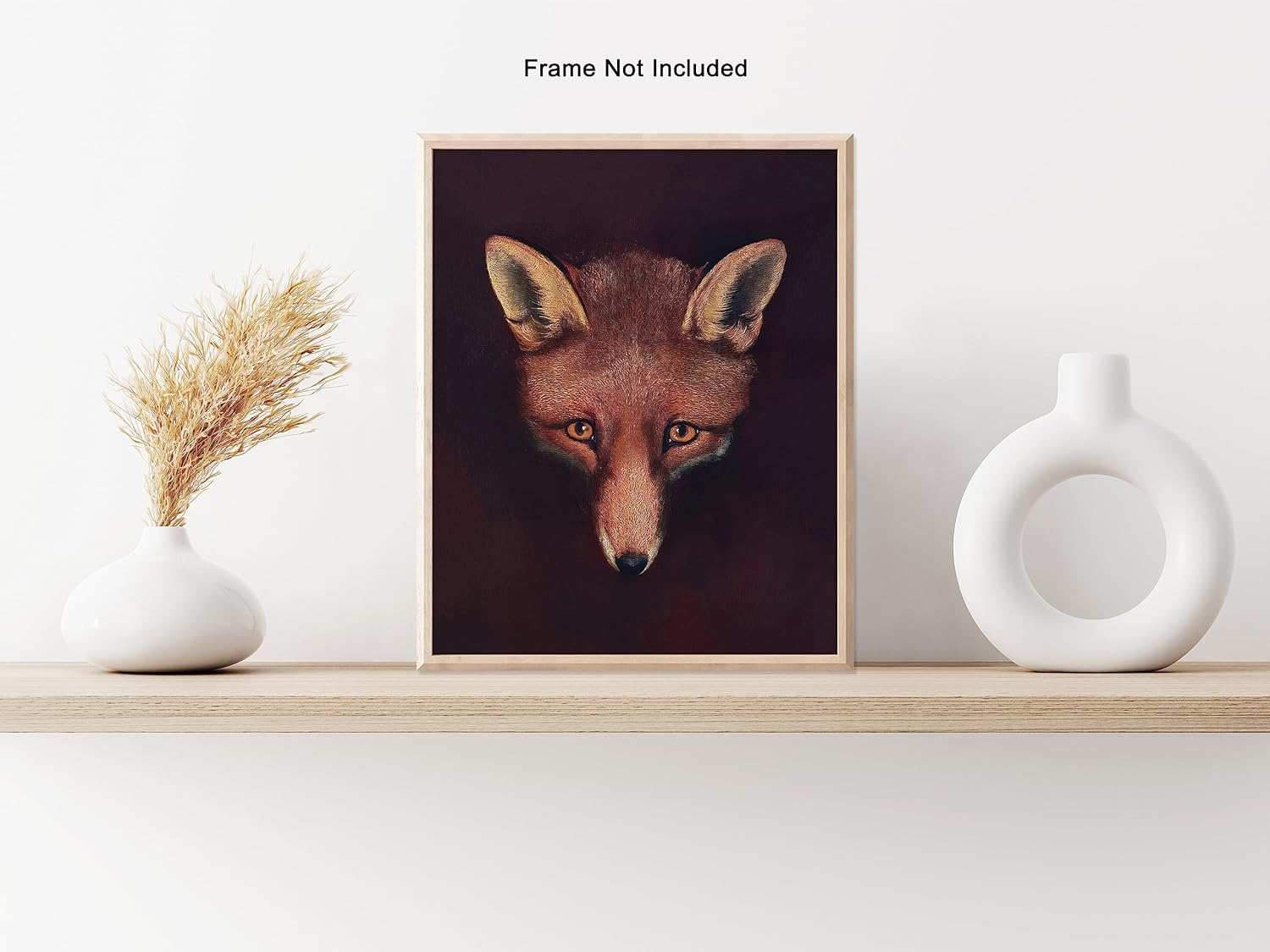 Poster Master Póster vintage de zorro, impresión retro de Renard the Fox, arte de retrato de zorro, gran regalo para hombres, mujeres, amantes de