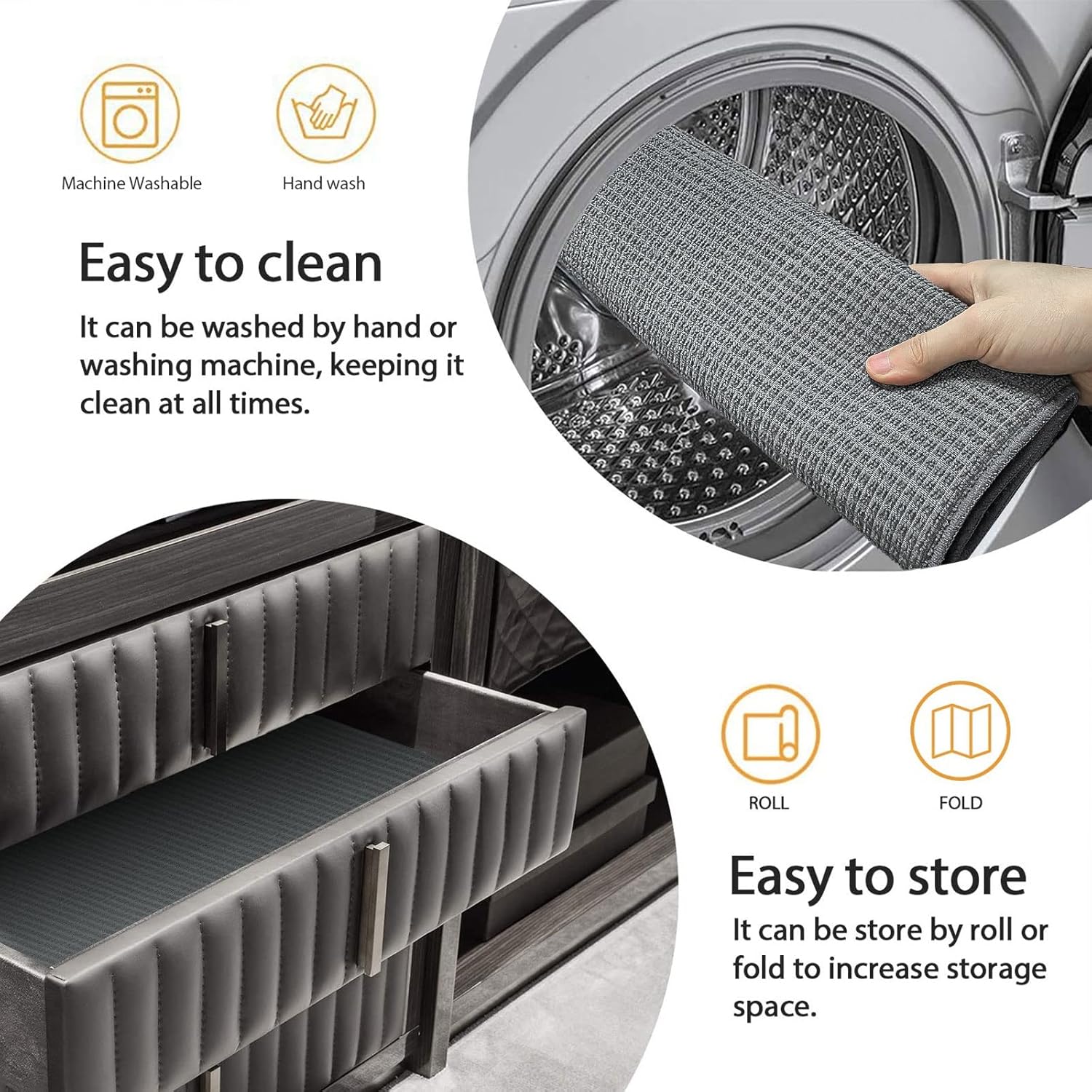 Topsky Tapete de microfibra para secar platos, paquete de 2 unidades, 20 x 15 pulgadas, alfombrillas reversibles para biberones de bebé, almohadilla