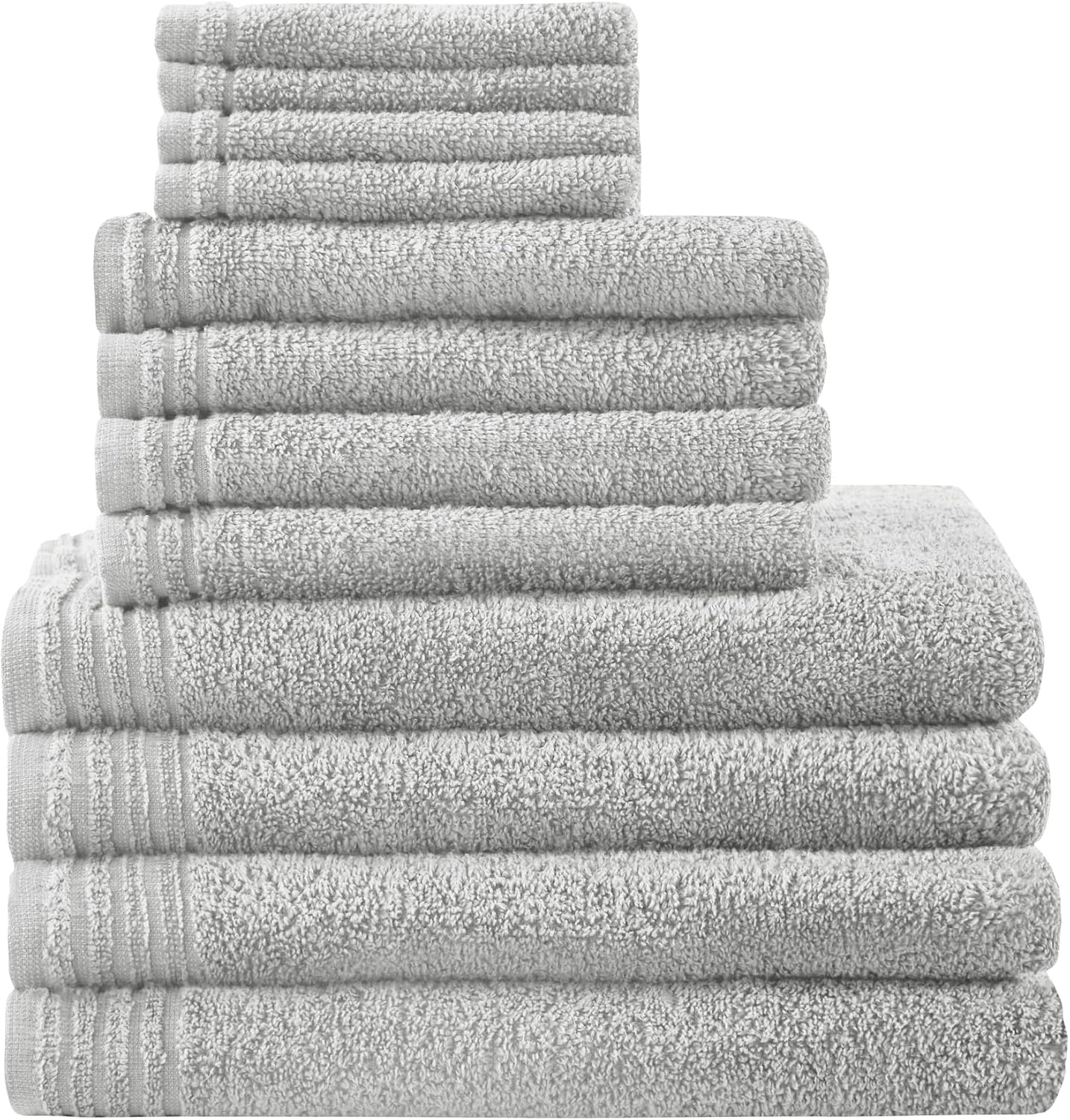 510 DESIGN Big Bundle – Juego de toallas de baño 100 % algodón, lujosas toallas de baño de calidad de spa de primera calidad, secado rápido, suaves