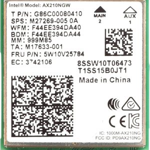 Y5 AX210NGW AX210 WiFi 6E Gig+ M.2 2230 AE Módulo dominante, MU-MIMO Tri-Band Wi-Fi Card con Bluetooth 5.2. compatible con Windows 1011 64bit. Y5 AX210NGW AX210 WiFi 6E Gig+ M.2 2230 AE Módulo dominante, MU-MIMO Tri-Band Wi-Fi Card con Bluetooth 5.2. compatible con Windows 1011 64bit.