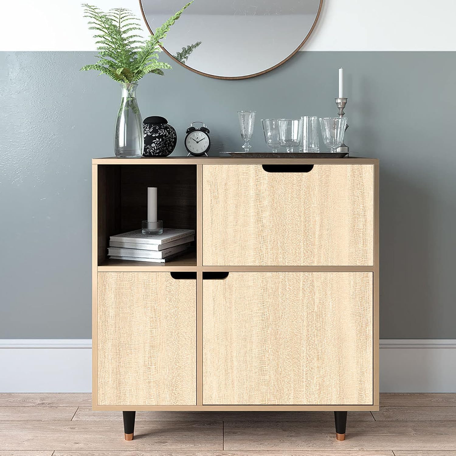 Papel adhesivo de grano de madera para despegar y pegar, papel tapiz para encimeras para gabinetes, papel tapiz de vinilo para cocina, papel de