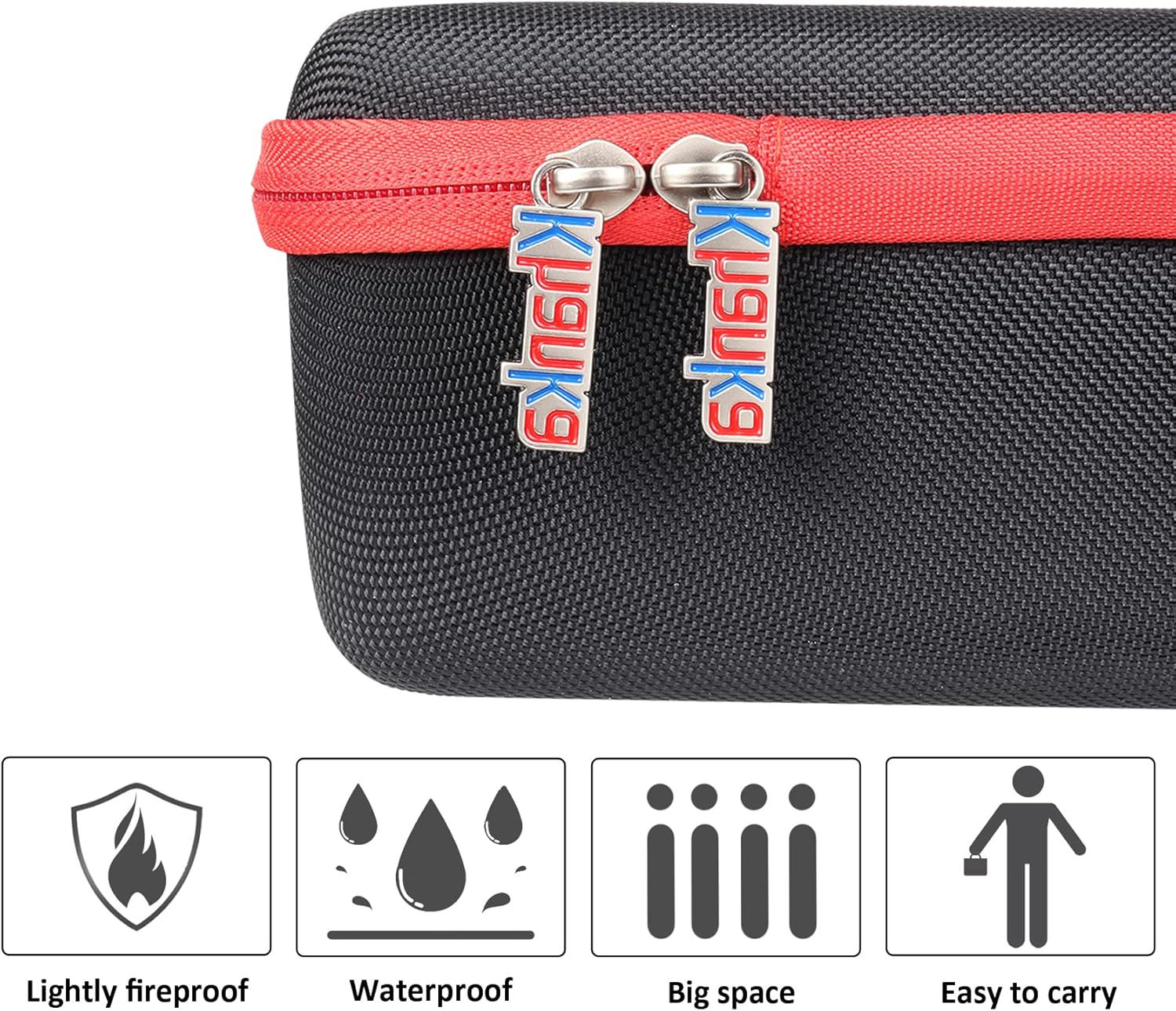 Khanka Estuche de almacenamiento rígido de repuesto para sierra caladora Milwaukee M18 Fuel D-Handle 2737-20, solo funda