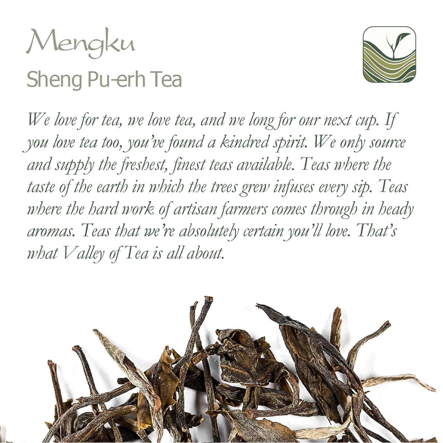 Sheng Pu er Té Yunnan – Mengku Young Pu-erh Té – Pu erh crudo Té Yunnan China – Pu Er chino o té rojo Pu-erh – Puh Er – Puer té desnudo – Pu-Erh Té