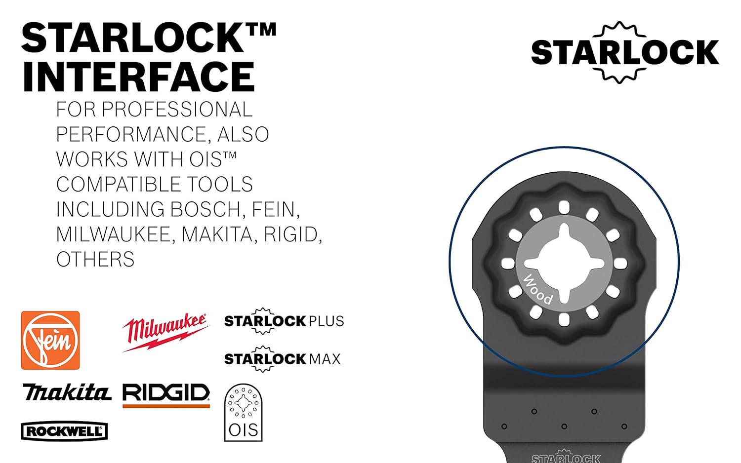 BOSCH OSL003VP Starlock – Juego surtido de cuchillas de corte por inmersión para aplicaciones mixtas en metal, madera y otros materiales de uso