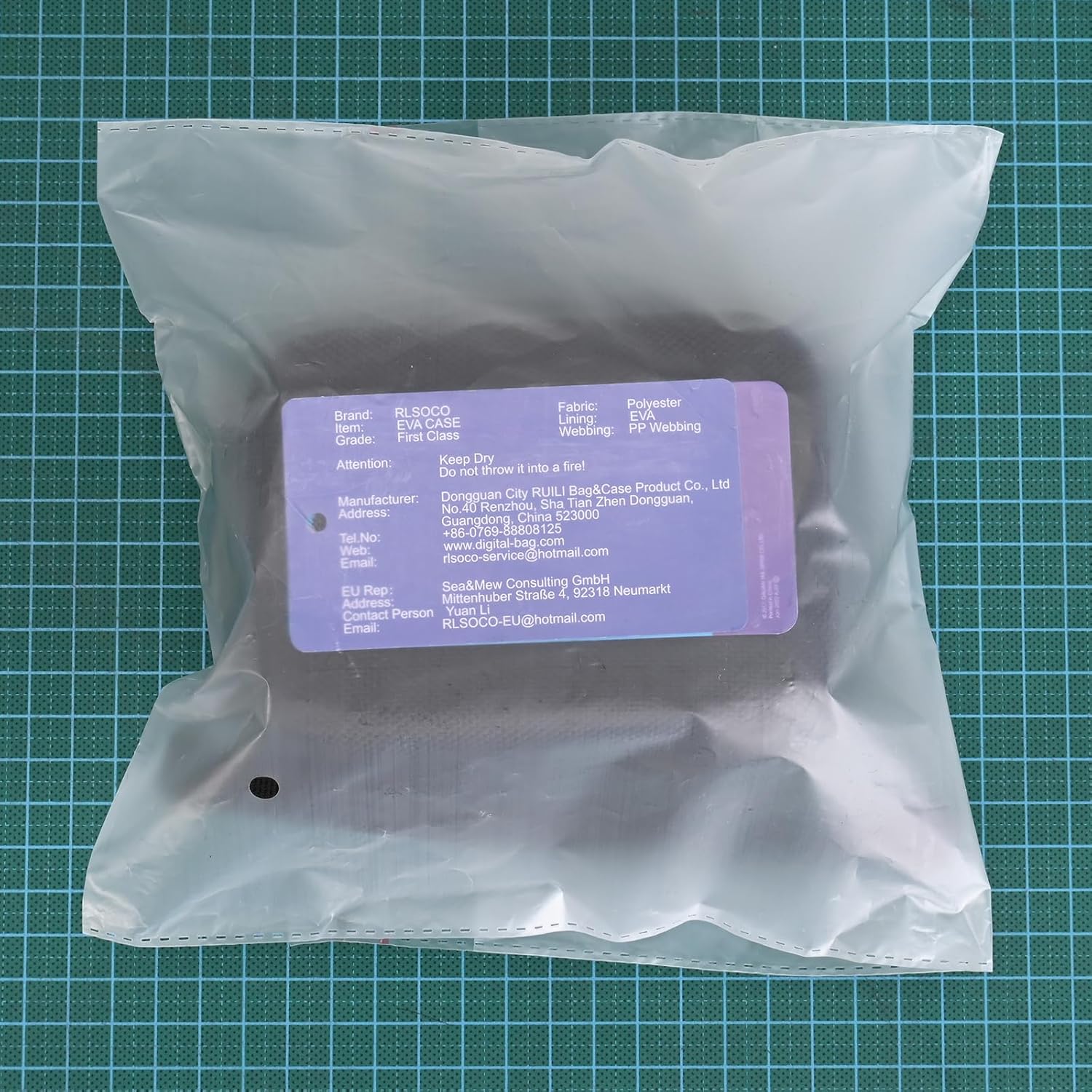 RLSOCO Estuche rígido para micrófono Lavalier inalámbrico DJI Mic (usando sin sacar)