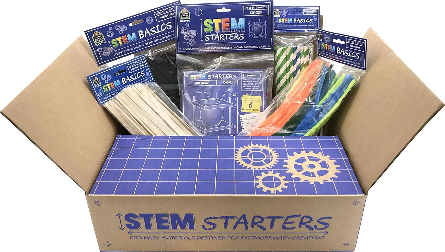 Teacher Created Resources Kit de inicio para principiantes STEM gota de huevo
