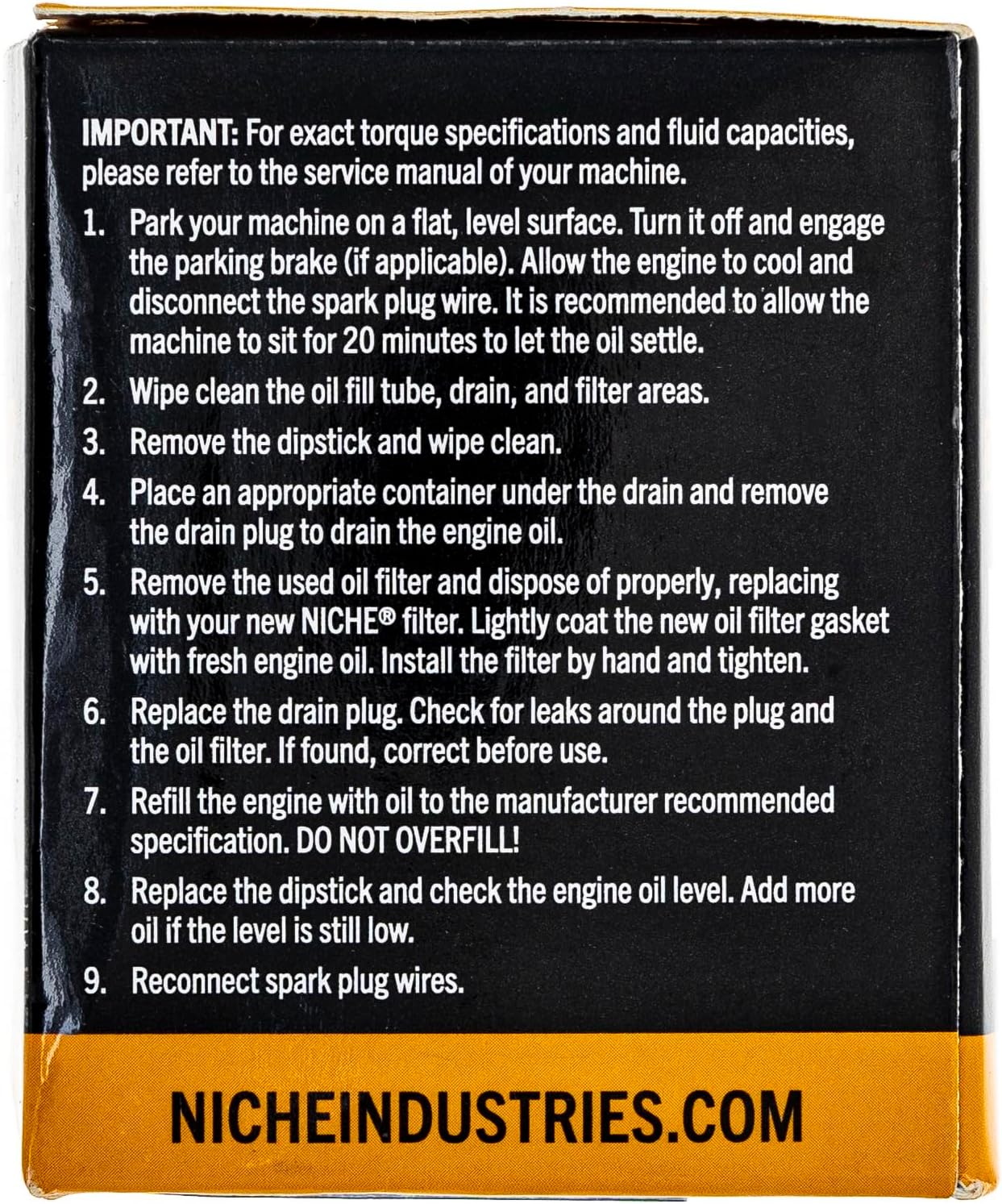 NICHE Filtro de aceite para Polaris Sportsman 570 Scrambler 850 Ranger RZR XP 4 Turbo Magnum 425 ATP 500 330 2520799 3084963