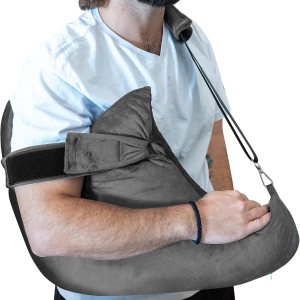 Zomaple Almohada de cirugía de hombro para aliviar el dolor de hombro Almohada de puño giratorio súper suave para comodidad posoperatoria, apoyo y Zomaple Almohada de cirugía de hombro para aliviar el dolor de hombro Almohada de puño giratorio súper suave para comodidad posoperatoria, apoyo y