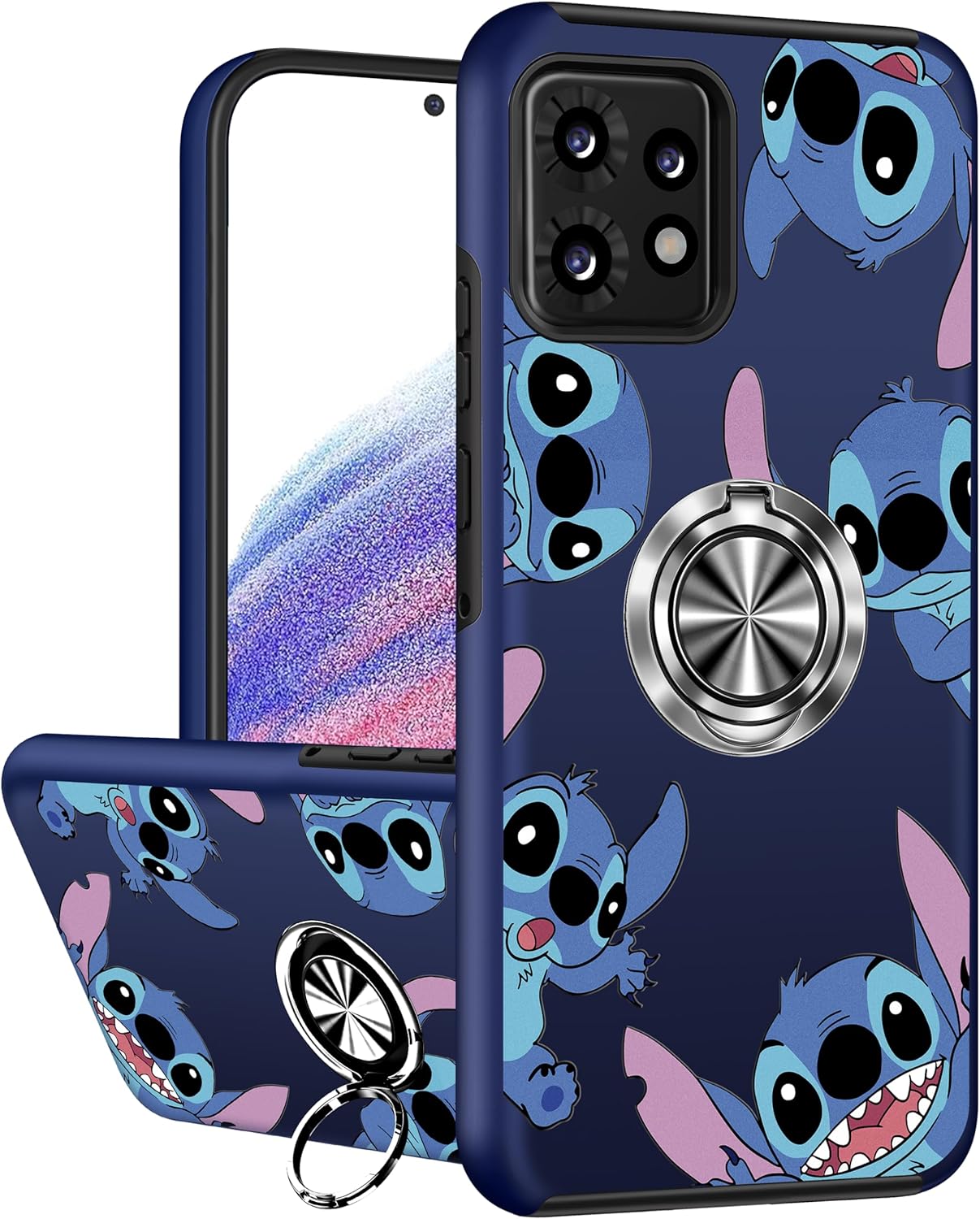 Joyleop Funda para Motorola Edge 40 ProEdge Plus 2023, linda funda de teléfono con estampado divertido de dibujos animados para niñas y niños, con