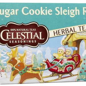 Celestial Seasonings Bolsas de té Sugar Cookie Sleigh Ride – 20 unidades – 6 paquetes Celestial Seasonings Bolsas de té Sugar Cookie Sleigh Ride – 20 unidades – 6 paquetes
