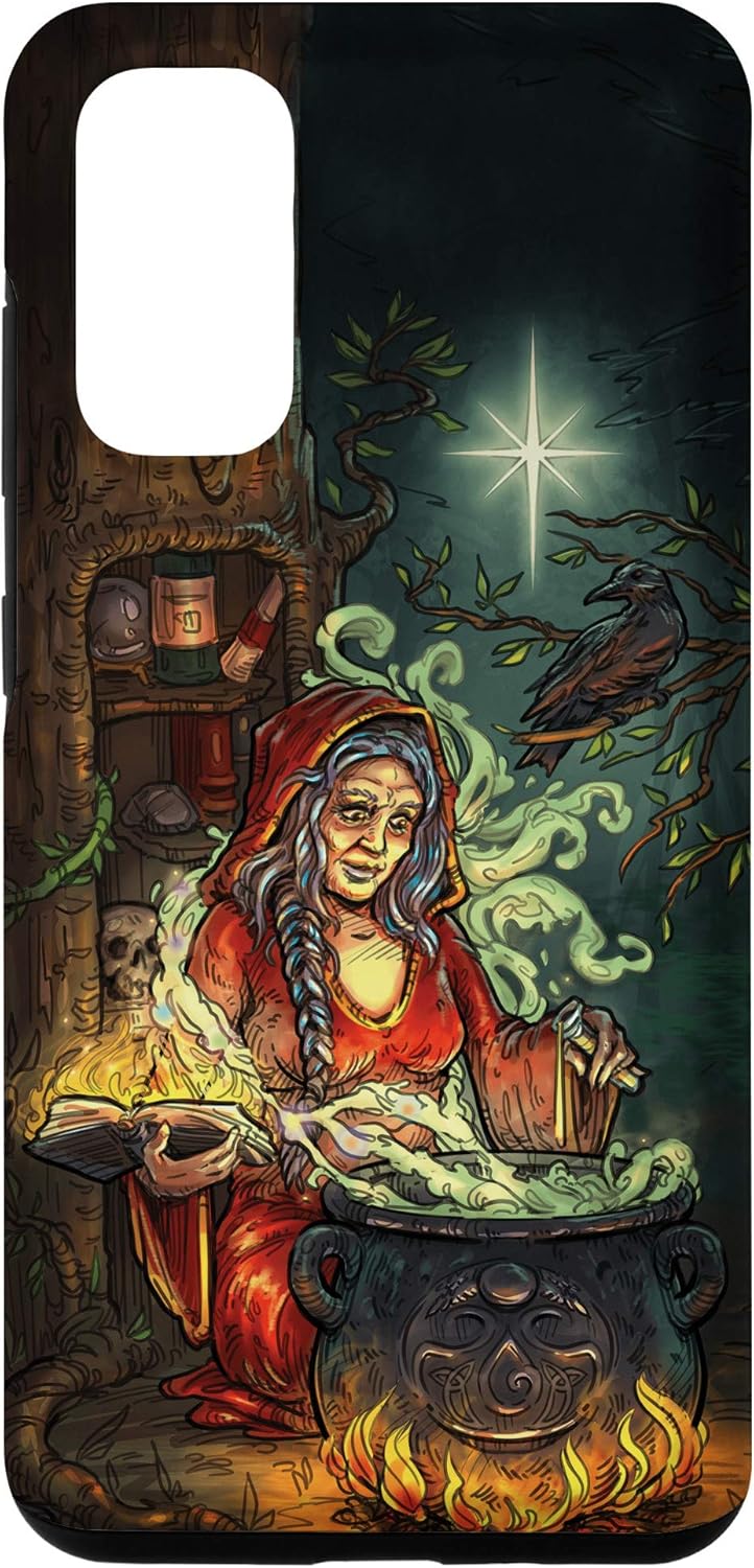 Galaxy S20 La diosa Cerridwen La estrella Tarot Card Wiccan Pagan Witch Case