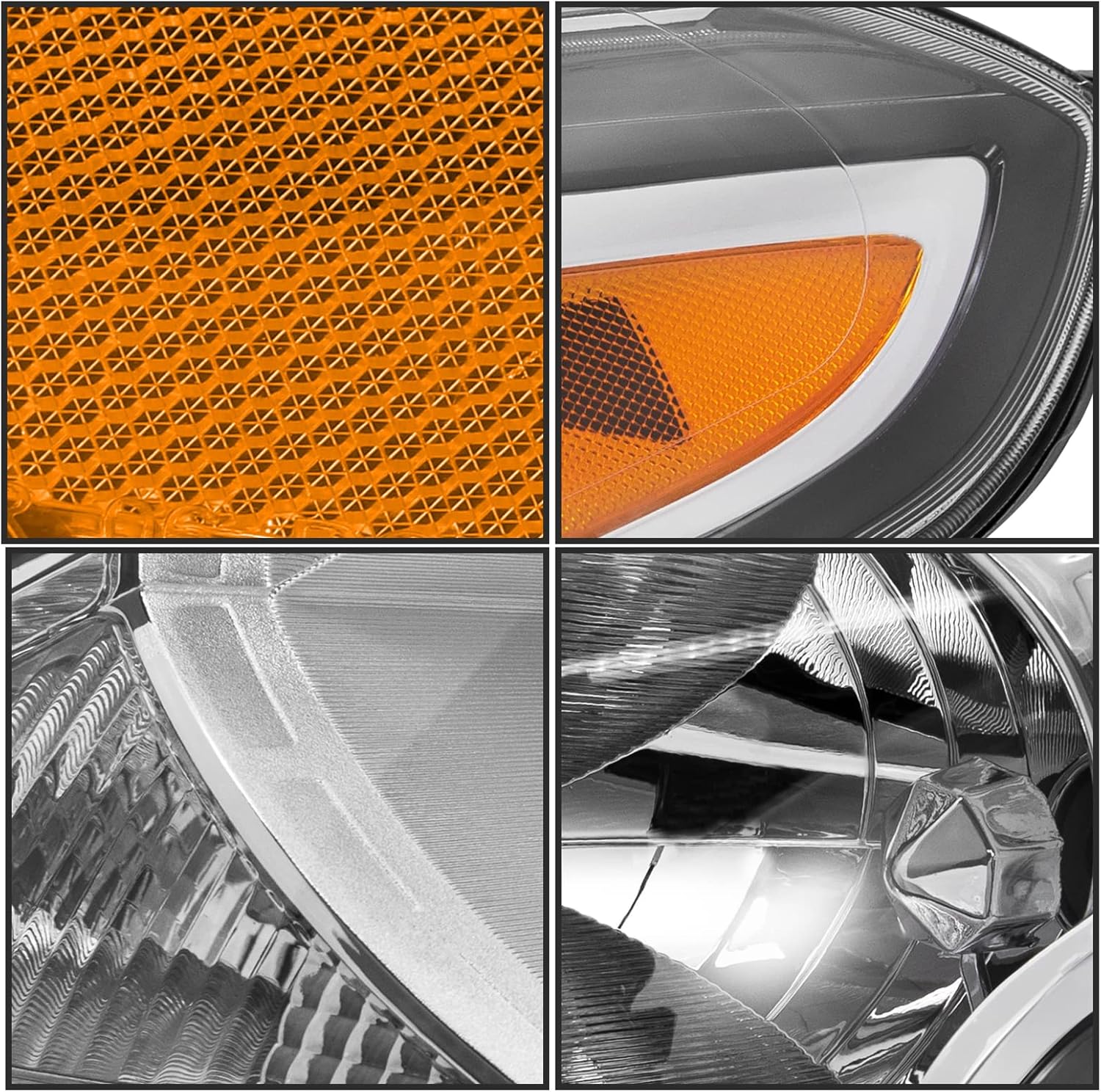 VehicleAid Conjunto de faros delanteros compatible con Nissan Versa 2015, 2016, 2017, 2018, 2019, lado izquierdo del conductor