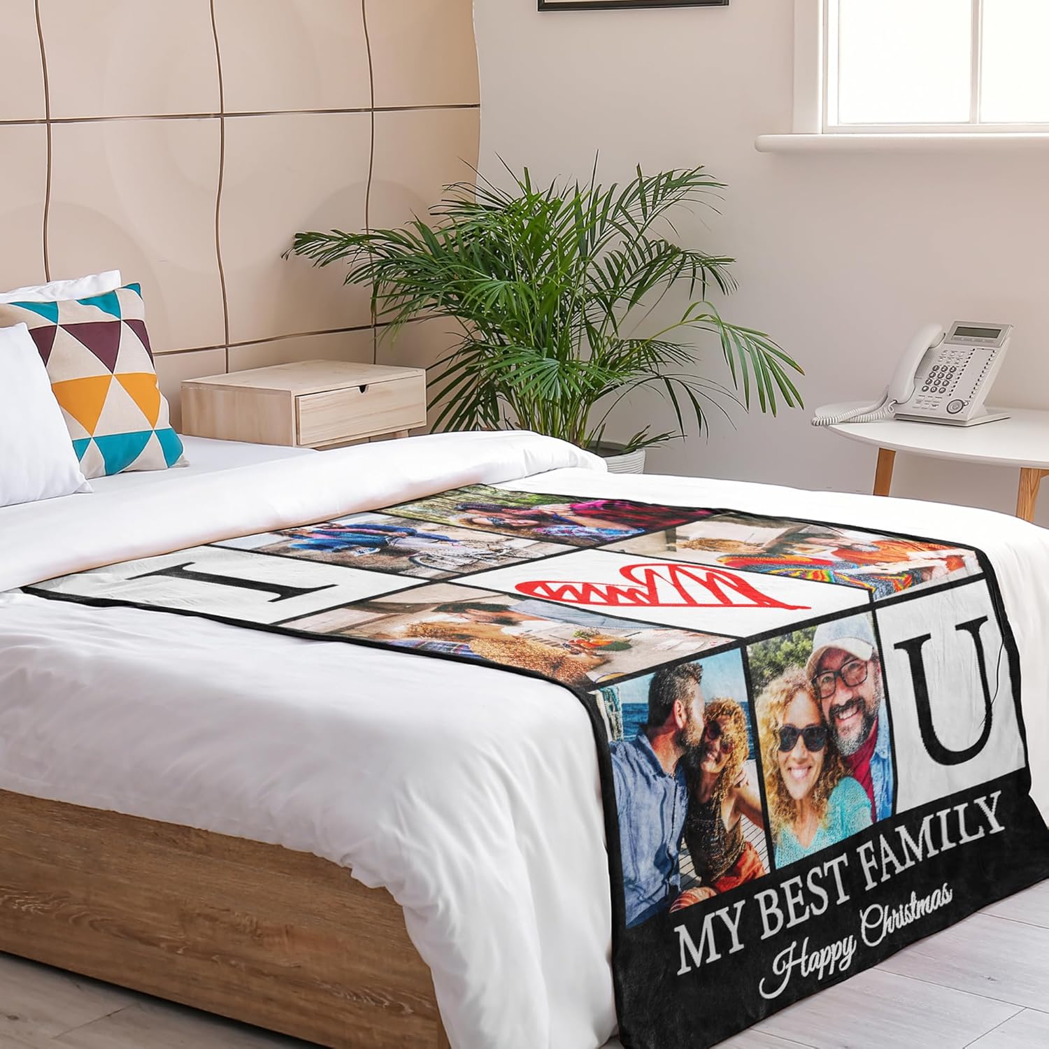 DIYKST Manta personalizada con fotos, manta de fotos personalizada, mantas personalizadas con fotos, manta de fotos personalizada con imágenes,