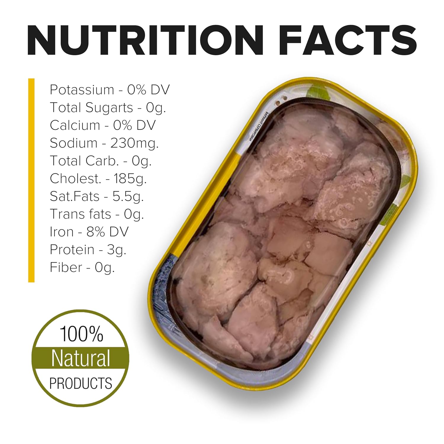 Riga Gold Hígado de bacalao en aceite propio 4.27 oz 121g de Islandia (paquete 6)