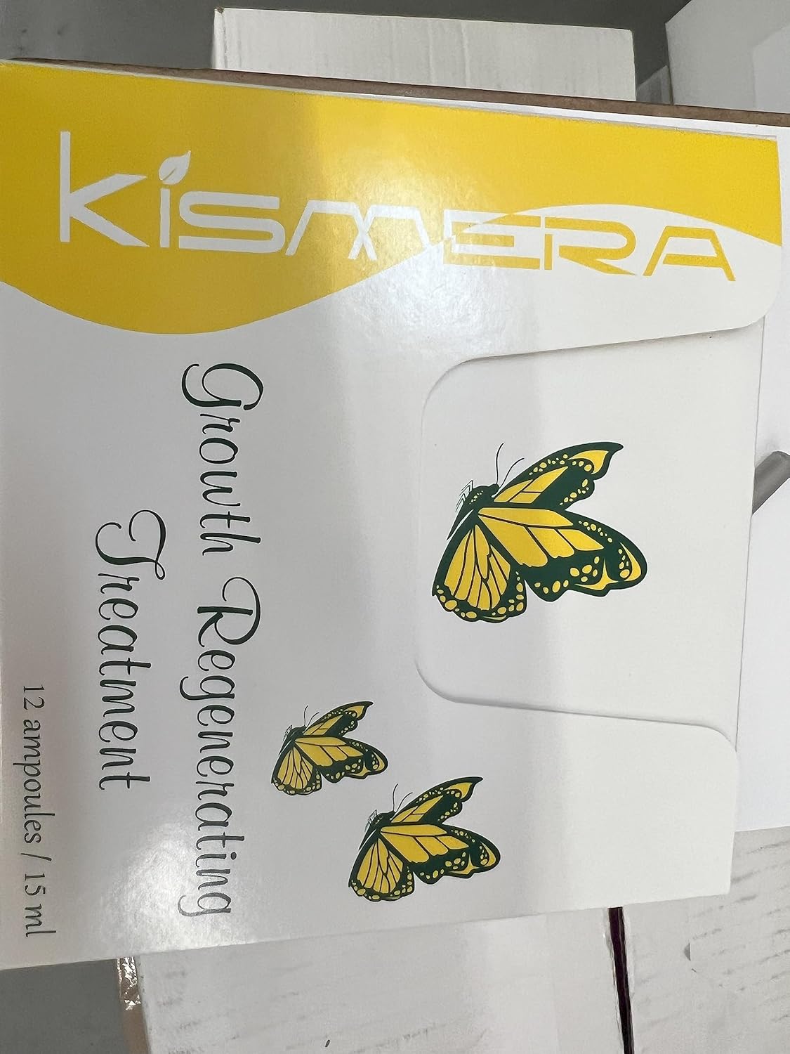 Kismera Tratamiento de crecimiento regenerador 12 aplicaciones