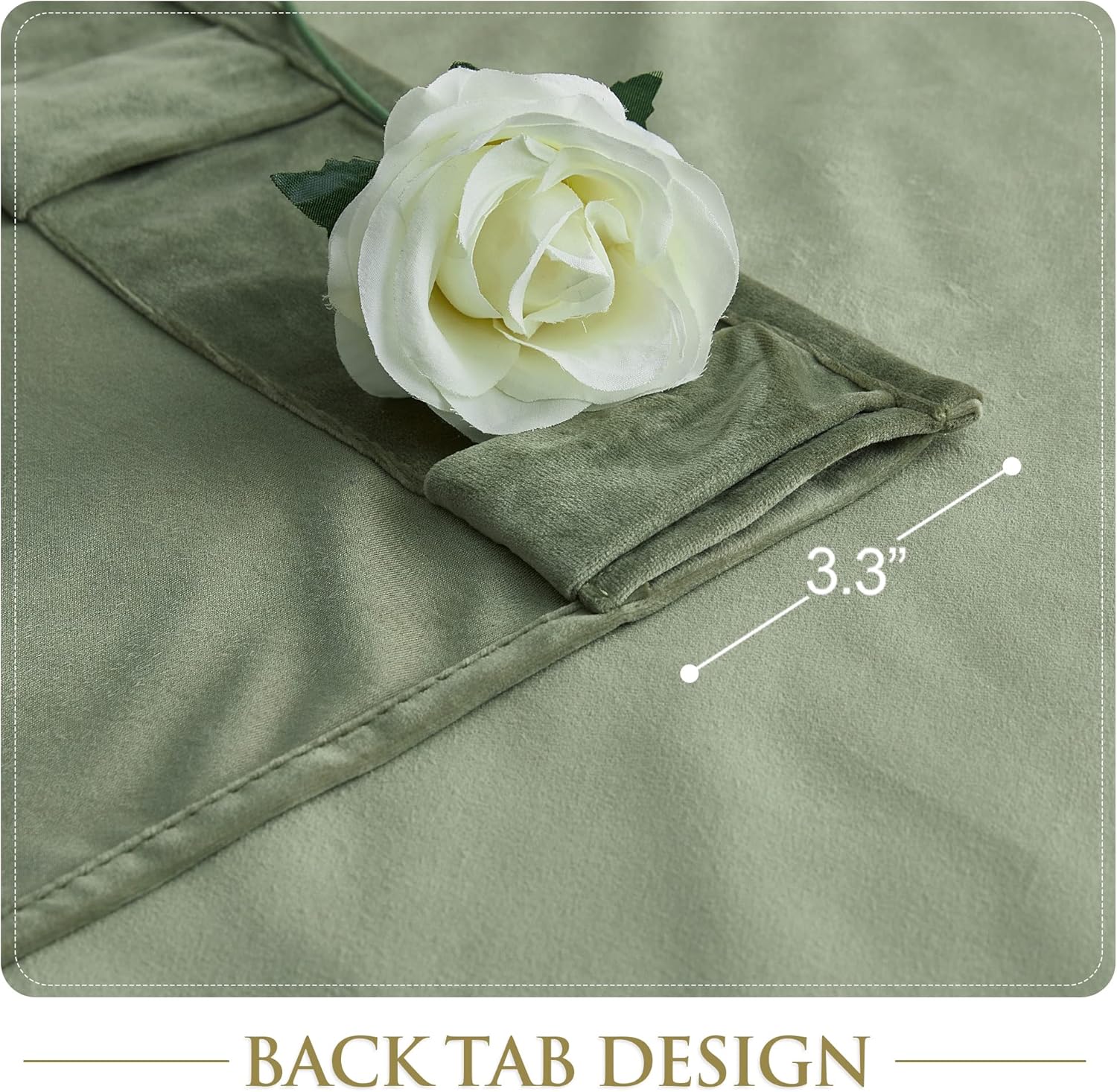 StangH Cortinas de terciopelo verde salvia, cortinas de terciopelo de 84 pulgadas para dormitorio, súper suaves, de lujo, para oscurecer la