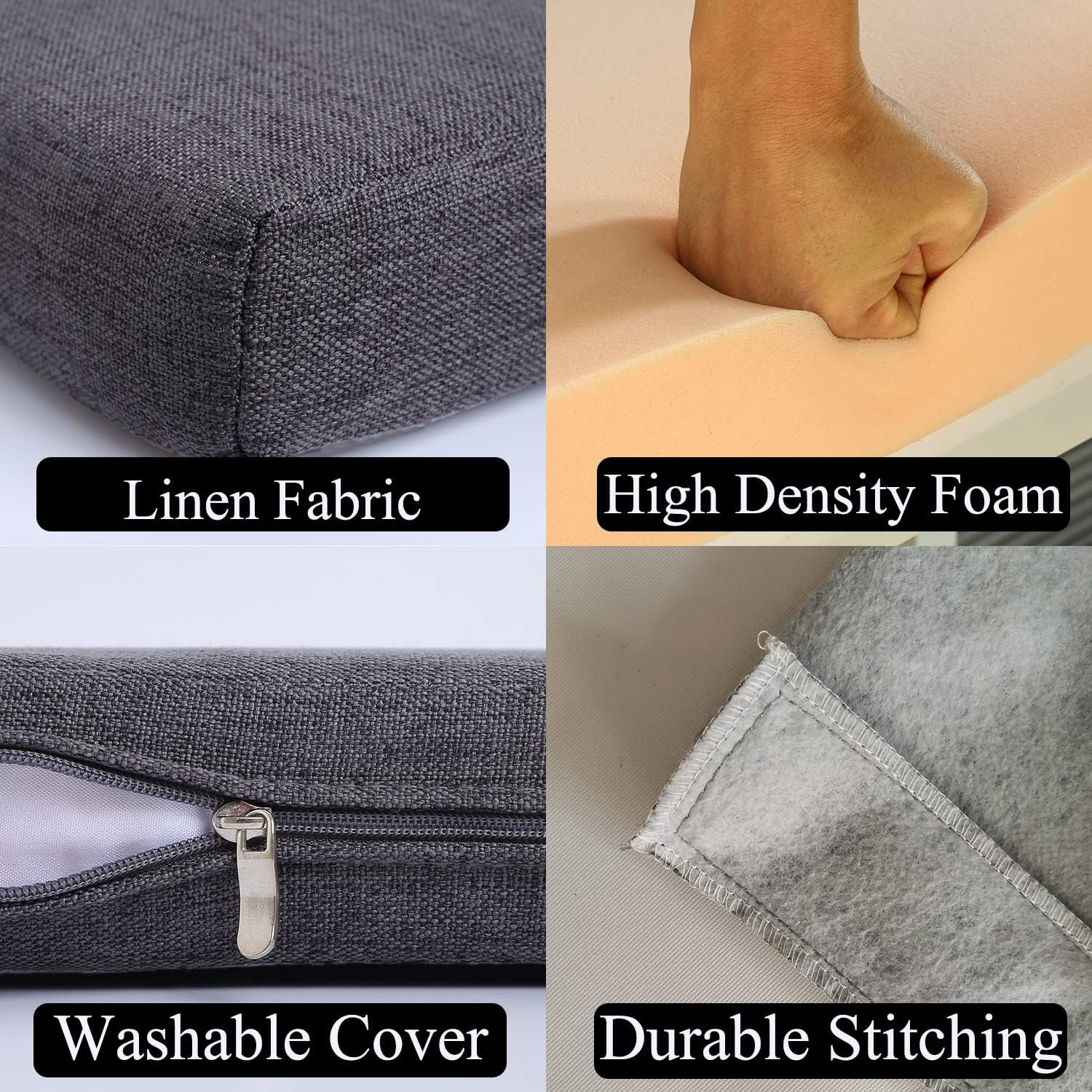 SAMTY Relleno de huecos de cama para cabecero, relleno de espacio para sofá, relleno de grietas entre cabecero y colchón, 79 x 8 x 8 pulgadas