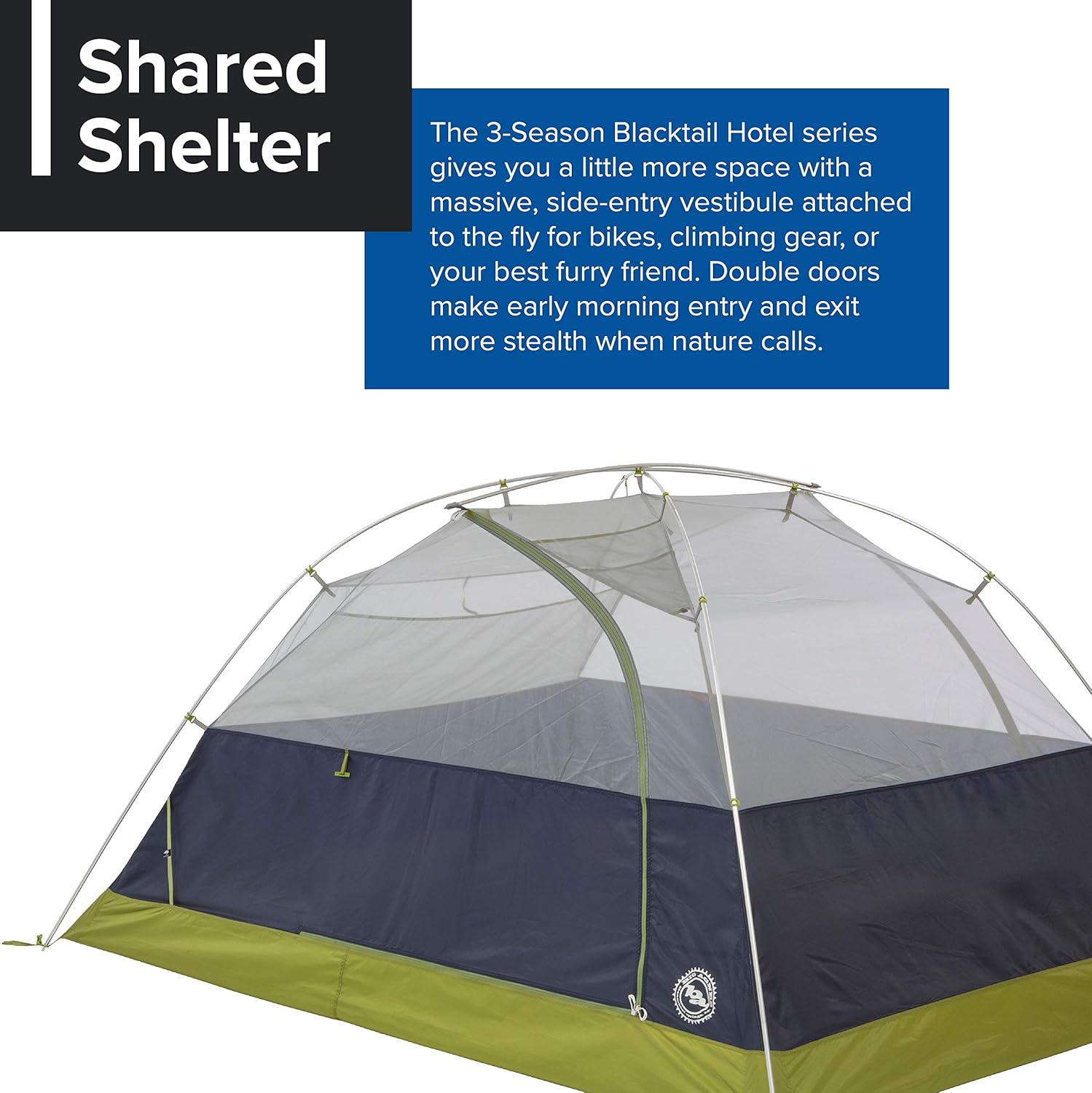 Big Agnes Blacktail Hotel Bikepacking Tiendas de campaña