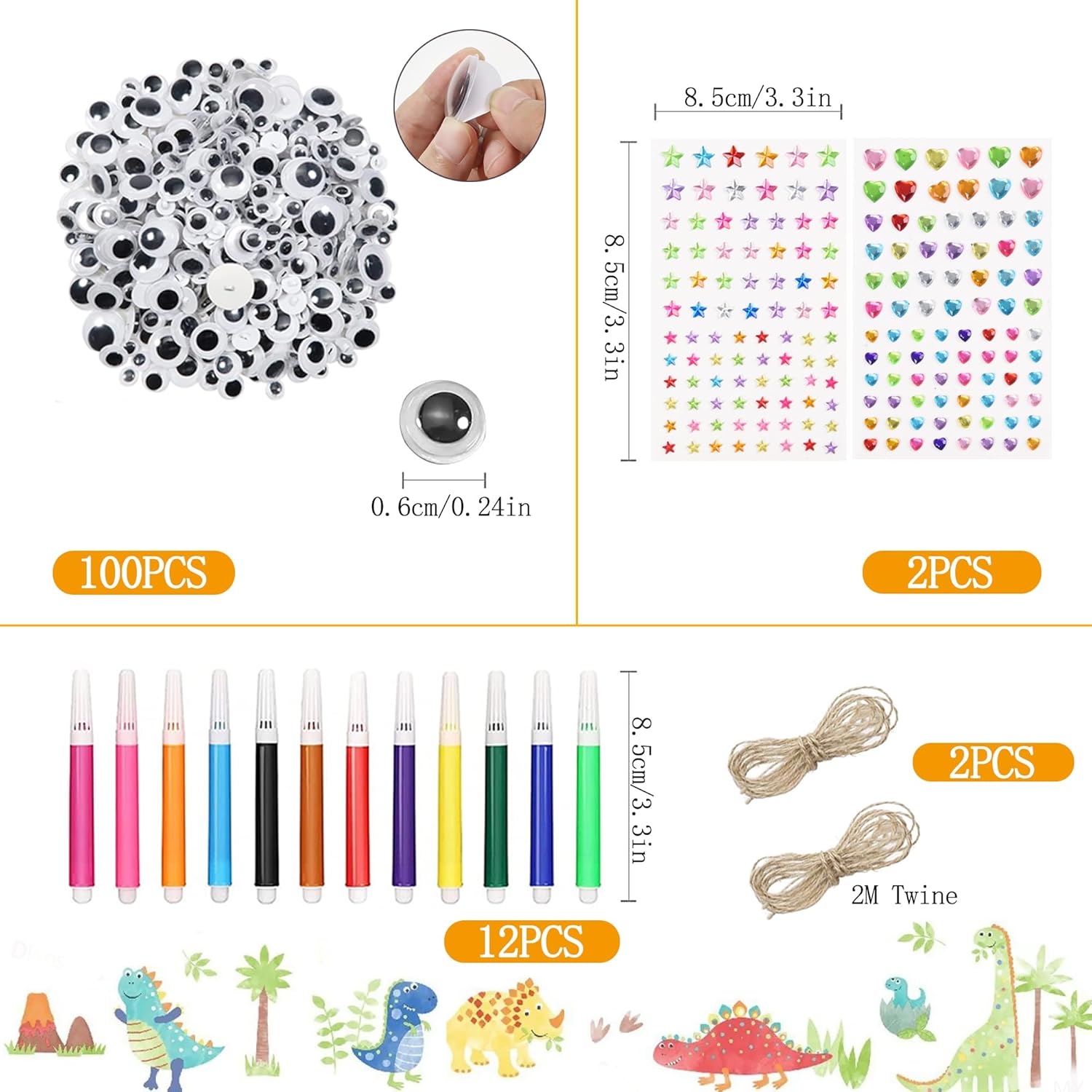 Adornos de madera sin terminar para manualidades, 140 piezas de pintura de madera de dinosaurio para manualidades, discos de madera, rebanadas de